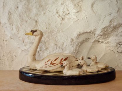 Swans by Kumiko Kimbara Asti